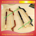 2014 hot sale unique bow shape newest custom design ballpoint pen